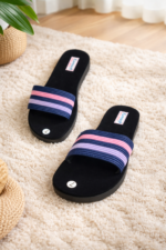 Striped Slip-On Flip-Flops - Image 5